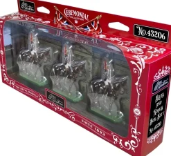 W. Britain Miniatures|3 Mounted Life Guard Command Figurines