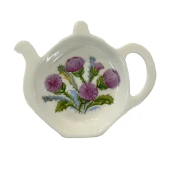 Tea Bag Holders & Squeezers|Adderley Ceramics Thistle Tea Tidy