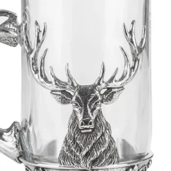Pewter Gifts & Jewelry|Glasses & Steins|A.E. Williams Stag Glass & Pewter Tankard