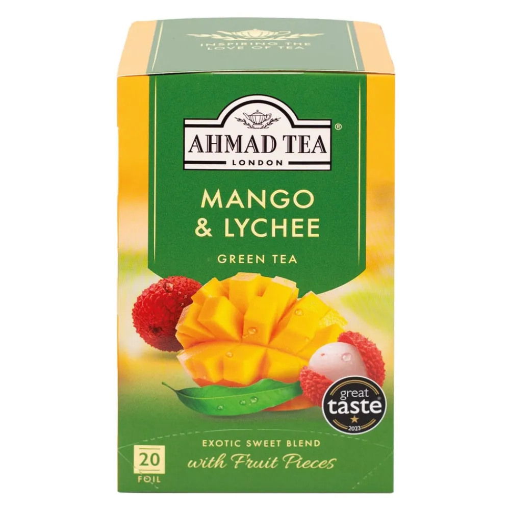 Ahmad Tea Ahmad Tea|Ahmad Mango & Lychee Green 20s