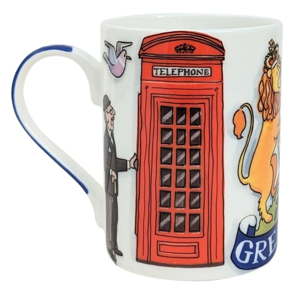 Souvenirs|Assorted Mugs|Alison Gardiner Great Britain Mug