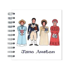 Cultural Icons|Journals & Other Stationery|Alison Gardiner Jane Austen Mini Notebook
