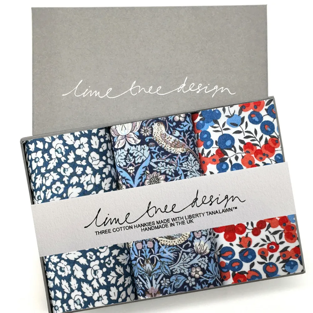 Handkerchiefs|Anchors Away Hankies Set