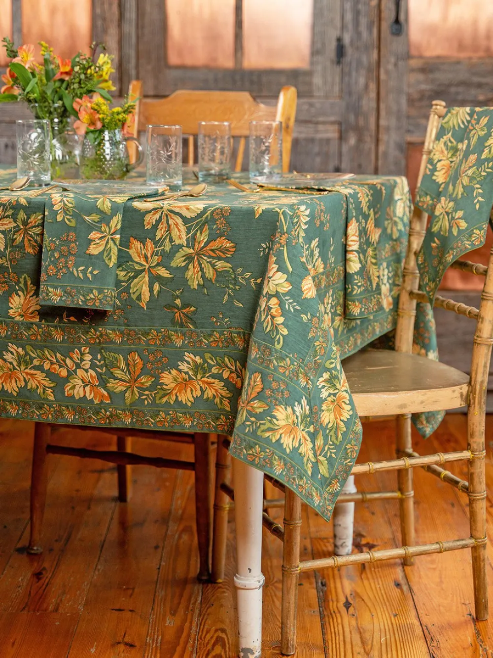 April Cornell Tablecloths|Adirondack Forest 60" x 90" Tablecloth