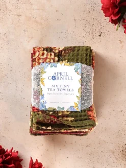 April Cornell Tea Towels|Bountiful Harvest Tiny Tea Towel Bundle
