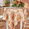 April Cornell Tablecloths|Cassandra Antique Square Tablecloth, 54" x 54"