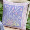 April Cornell Throws & Pillows|Clover Periwinkle Cushion Cover