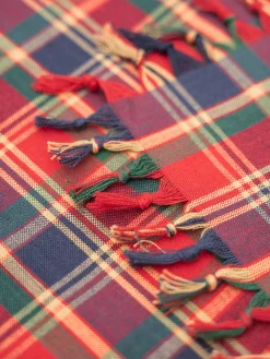 April Cornell Tablecloths|Farmhouse Plaid Tablecloth, 54" x 54"