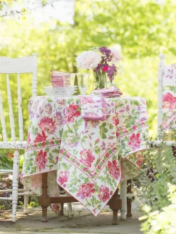 April Cornell Tablecloths|Greta's Garden Tablecloth, 60" x 108"