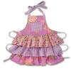 April Cornell Childrenswear|Lilac Patchwork Kid's Apron