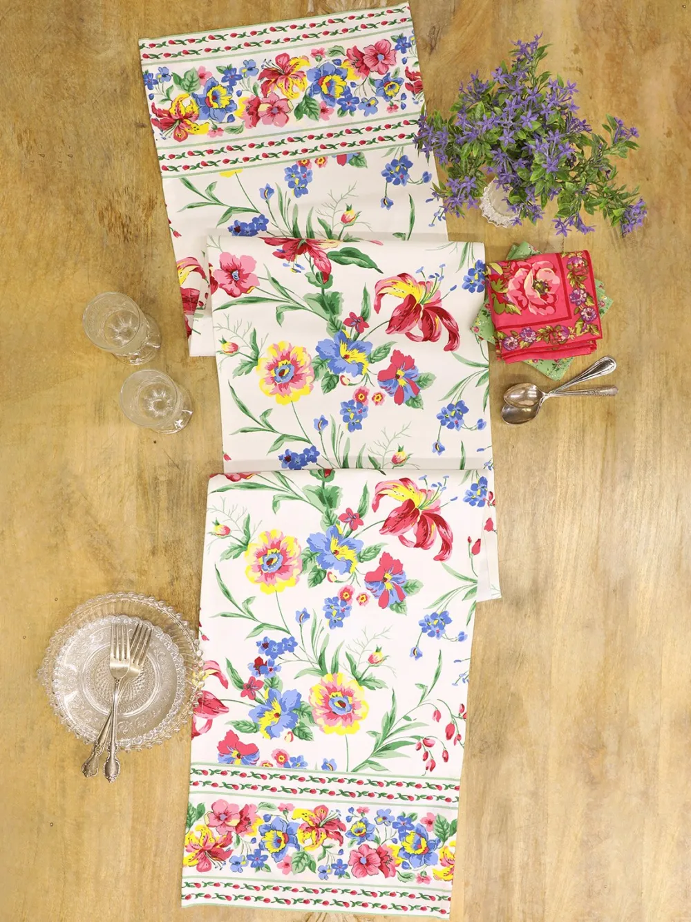 April Cornell Table Runners|Lillianna Multi Table Runner