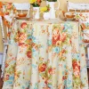 April Cornell Tablecloths|Marion Harvest Round Tablecloth