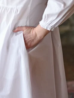 April Cornell Robes, Nightgowns & Dresses|Slumber White Nighty