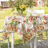 April Cornell Tablecloths|Tulip Dance Square Tablecloth