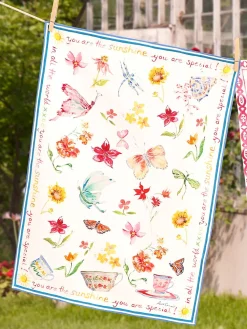 April Cornell Tea Towels|You Are Special Tea Towel