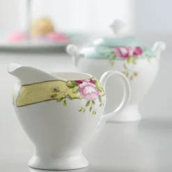 Creamers & Sugar Bowls|Archive Rose Sugar & Cream Set