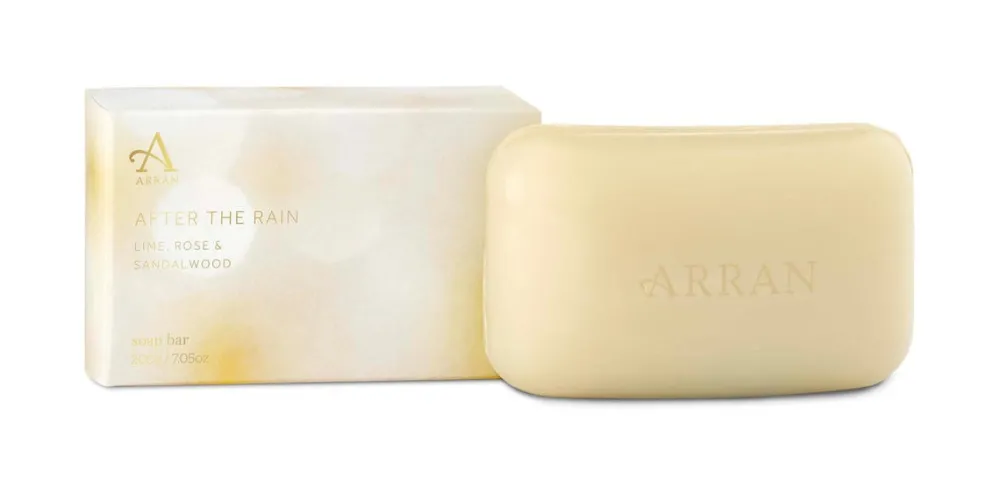 Bar Soaps|Arran Aromatics After the Rain Boxed Saddle Soap