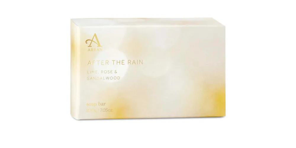 Bar Soaps|Arran Aromatics After the Rain Boxed Saddle Soap