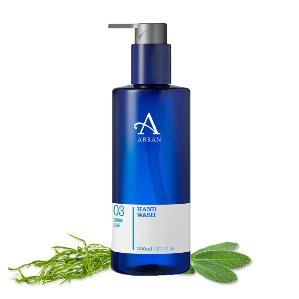 Liquid Hand Soap|Arran Aromatics Apothecary Seaweed & Sage Hand Wash