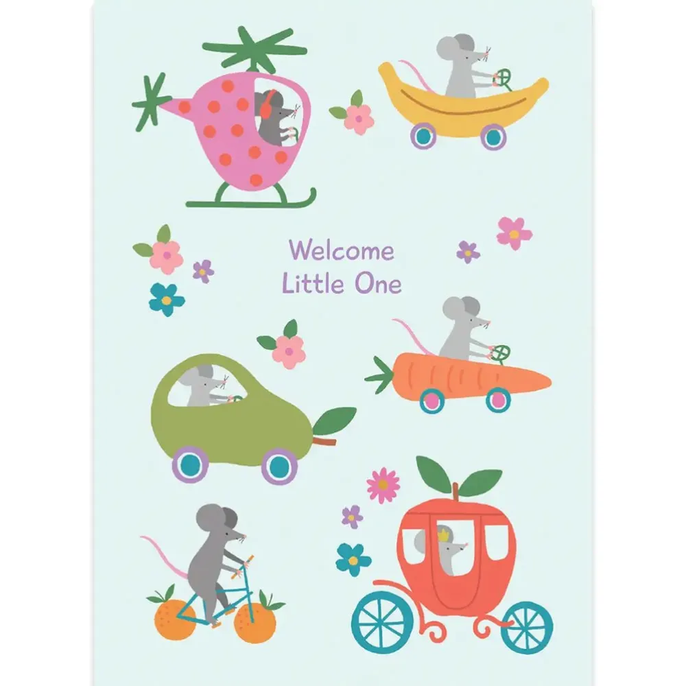 Greeting Cards|Baby Fruit New Baby Card