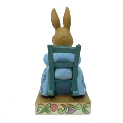 Peter Rabbit|Beatrix Potter x Jim Shore Mrs. Rabbit in Rocking Chair Figurine