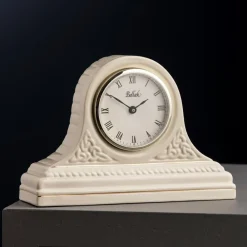 Belleek Home Accents|Belleek Pottery|Celtic Mantel Clock