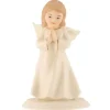 Belleek Home Accents|Belleek Pottery|Classic Mini Angel of Prayer