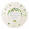 Belleek Belleek Pottery|Classic Marriage Blessing Plate