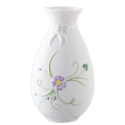 Belleek Vases|Belleek Pottery|Classic Ribbon Spill Vase