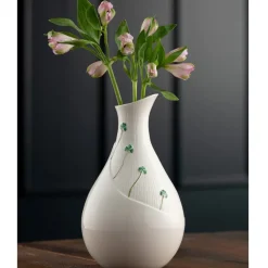 Belleek Vases|Belleek Pottery|Classic Shamrock Meadow 10" Vase