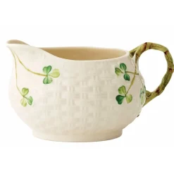 Belleek Belleek|Creamers & Sugar Bowls|Classic Shamrock Cream Jug