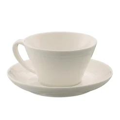 Belleek Belleek|Teacups & Saucers|Living Ripple Teacup & Saucer