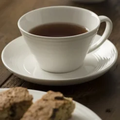 Belleek Belleek|Teacups & Saucers|Living Ripple Teacup & Saucer