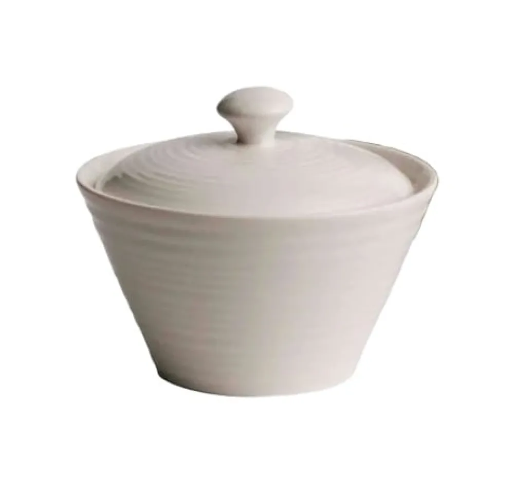 Belleek Belleek|Creamers & Sugar Bowls|Living Ripple Creamer & Sugar