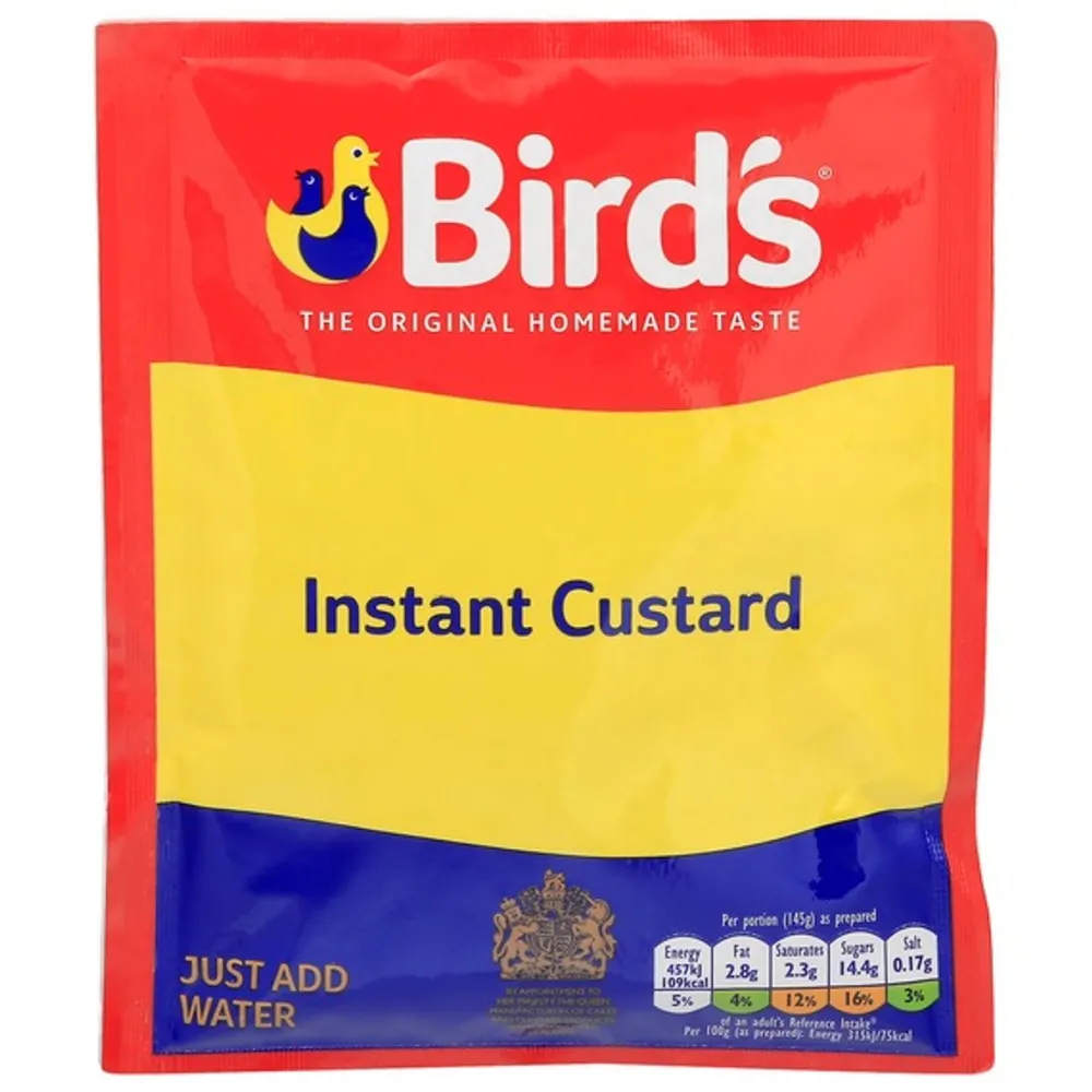 Desserts & Baking|Birds Instant Custard Powder Sachet 75g