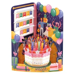 Greeting Cards|Birthday Celebration Swing Card