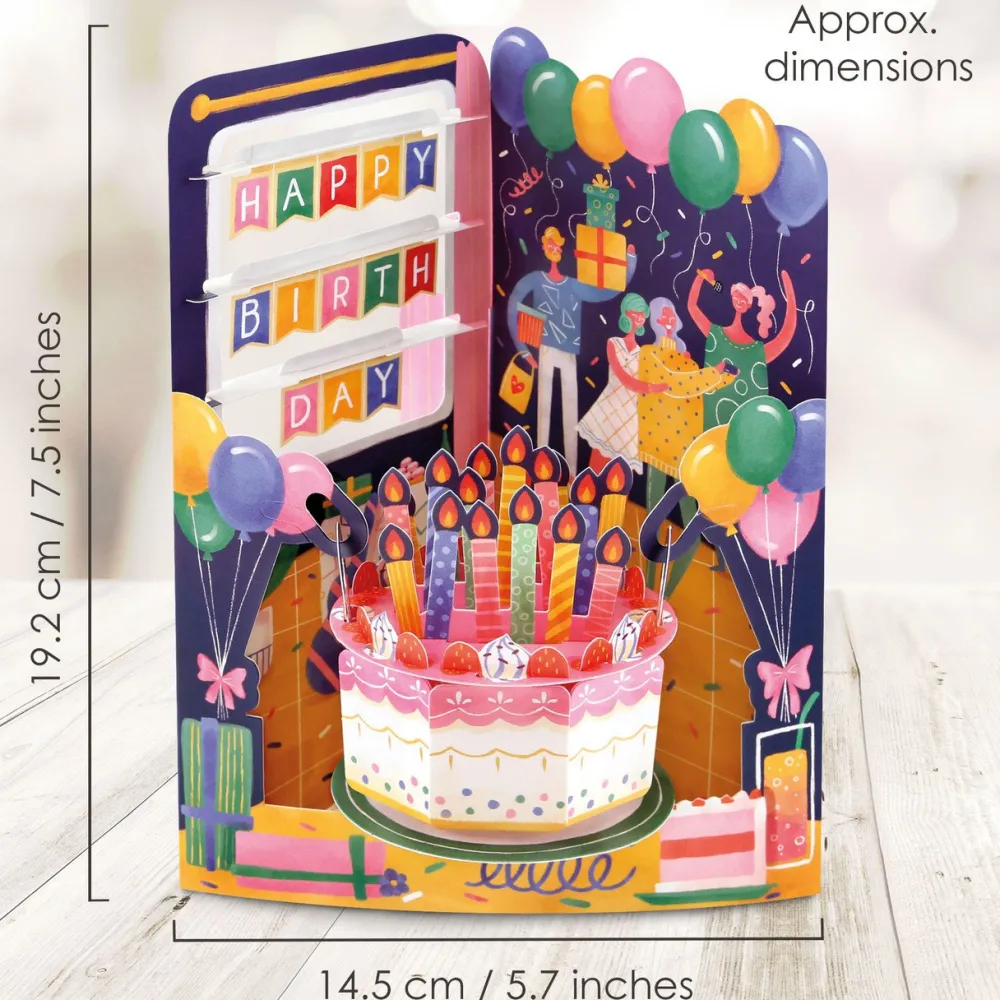 Greeting Cards|Birthday Celebration Swing Card
