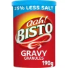 Groceries|Bisto Reduced Salt Beef Gravy Granules 190g