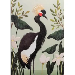 Greeting Cards|Black Crane Greeting Card