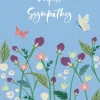 Greeting Cards|Blue Flowers Sympathy Card