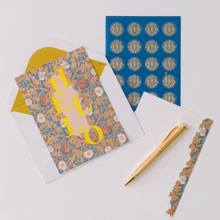 Journals & Other Stationery|Blue Illumination Luxury Stationery Set