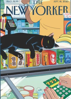 Greeting Cards|Bodega Cat New Yorker Cover Greeting Card