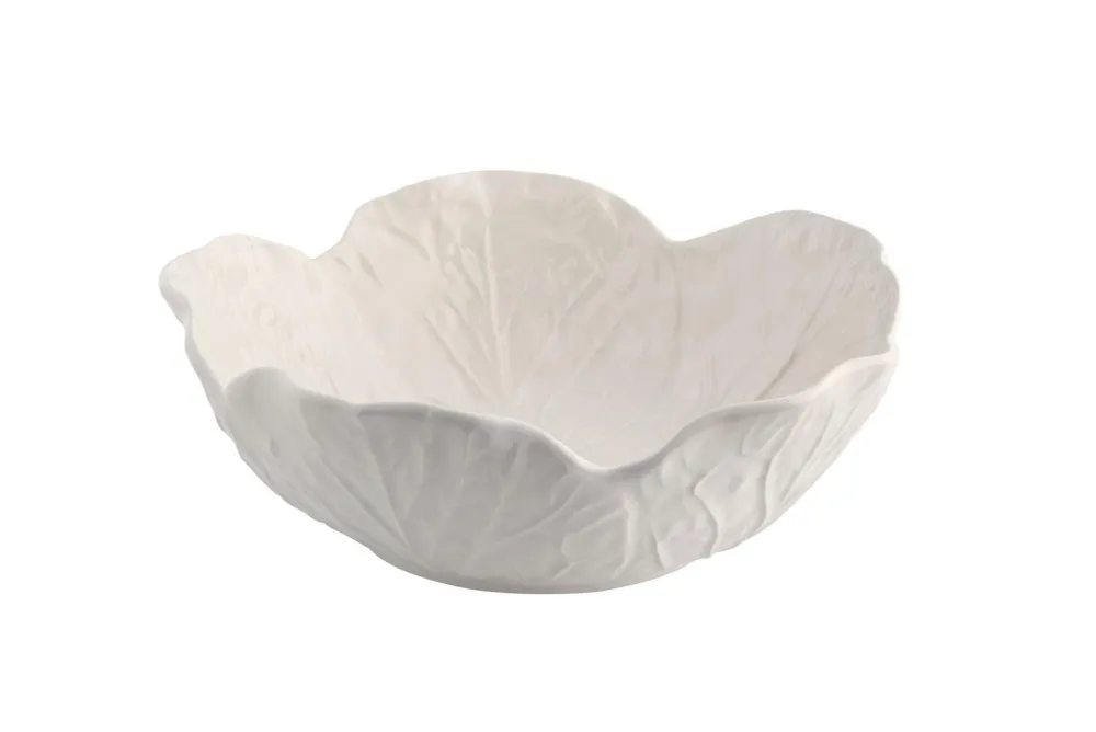 Bordallo Pinheiro Bordallo Pinheiro|Beige Cabbage Cereal Bowl