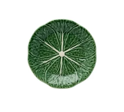 Bordallo Pinheiro Bordallo Pinheiro|Tea Plates|Green Cabbage Dessert Plate