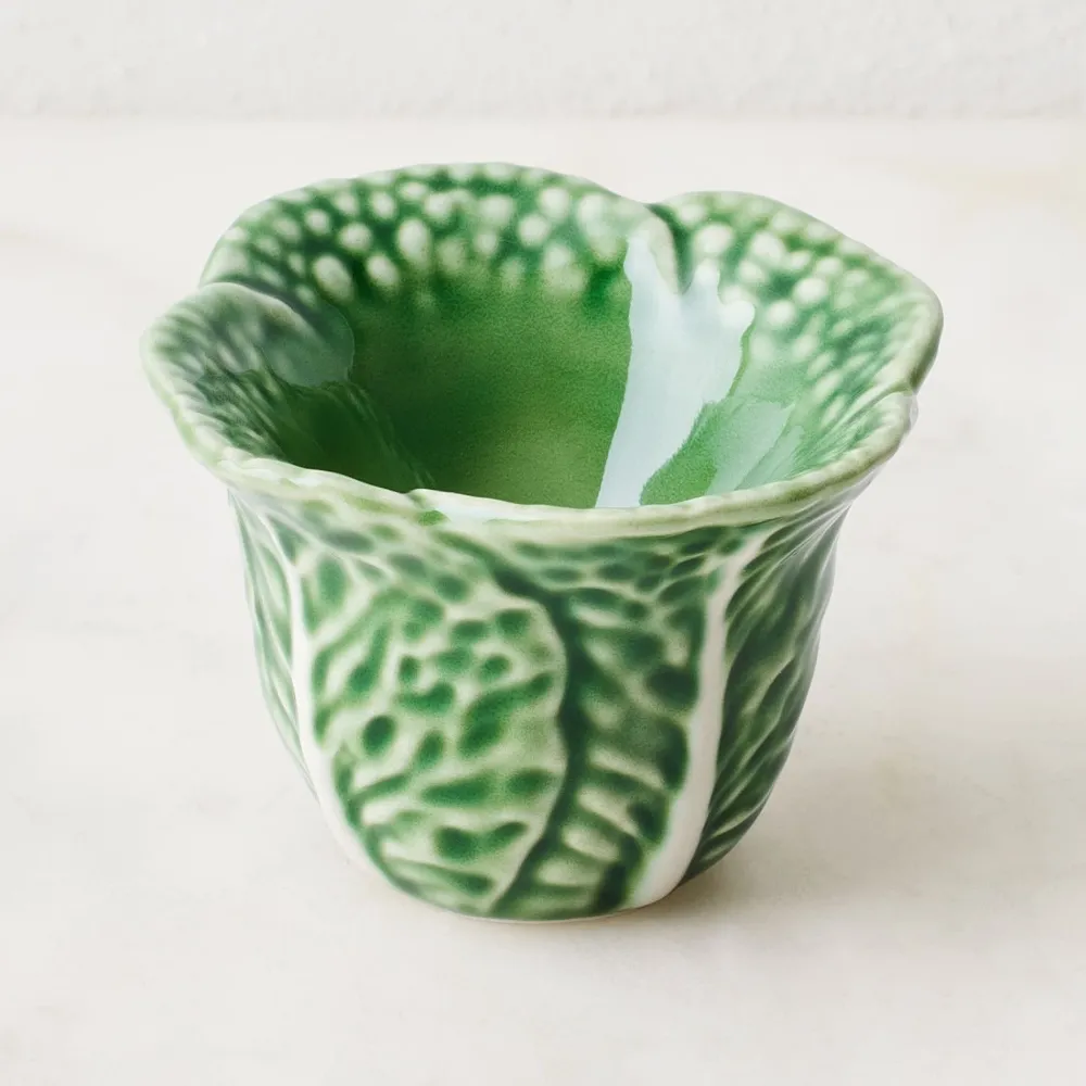 Bordallo Pinheiro Bordallo Pinheiro|Cabbage Egg Cup