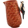 Bordallo Pinheiro Bordallo Pinheiro|x Claudia Schiffer Gudrun Woodpecker Medium Pitcher