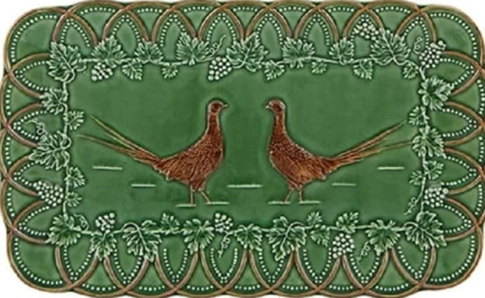 Bordallo Pinheiro Bordallo Pinheiro|Serving Plates|Woods Tray (Pheasants)