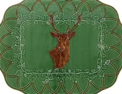 Bordallo Pinheiro Trays|Bordallo Pinheiro|Wood Grove Deer Tray