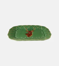 Bordallo Pinheiro Trays|Bordallo Pinheiro|Wood Grove Deer Tray