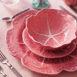 Bordallo Pinheiro Bordallo Pinheiro|Pink Cabbage Fruit Plate